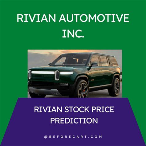 rivian stock prices history